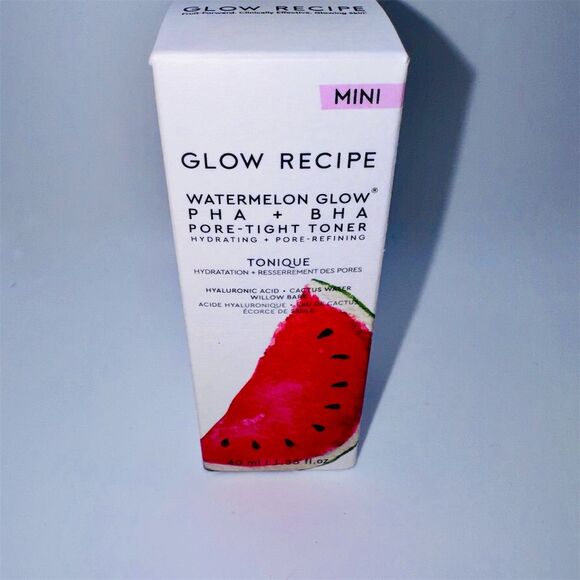 New Glow Recipe Watermelon Glow PHA + BHA Pore-Tight Toner Mini 40ml - Picture 2 of 5